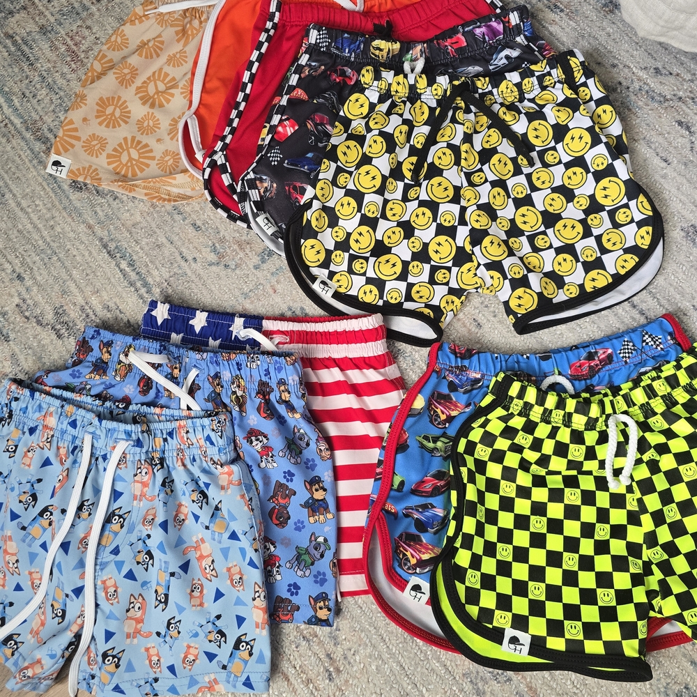 George Hat 3-4 & 4-5 Swim Shorts